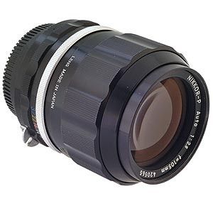 Nikon Nikkor 105mm f/2.5 P Non AI Manual Focus Lens