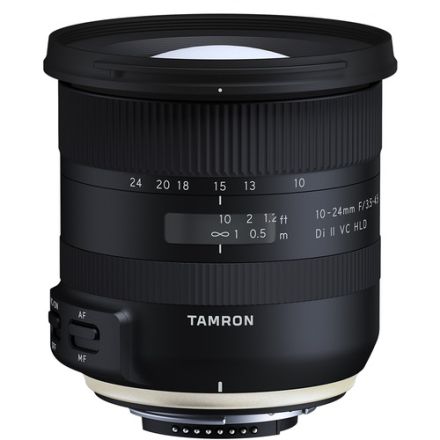 Tamron 10-24mm f/3.5-4.5 Di II VC HLD Lens for Canon EF (USED)