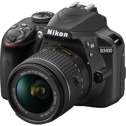 Nikon D3400 Kit w/18-55 f3.5-5.6 (USED)