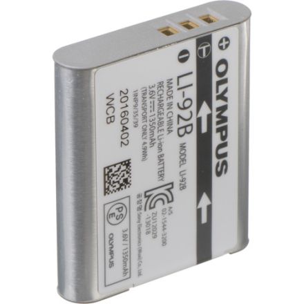 Olympus LI-92B Rechargeable Lithium-Ion Battery (3.6V, 1350mAh) V6200660U000