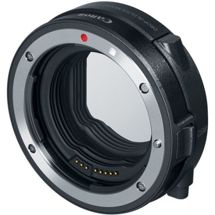 Canon Mount adapter Drop-In Filter  EF-EOS R with Circular Polarizer Filter