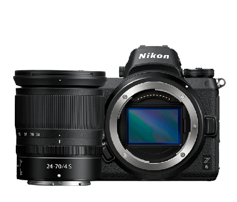 Nikon Z6 Mirrorless Digital Camera with 24-70mm Lens