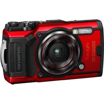 Olympus Stylus TOUGH TG-6 Digital Camera (Red)