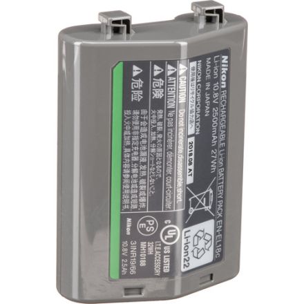 Nikon EN-EL18c Rechargeable Lithium-Ion Battery (For: D5, D4S, and D4)