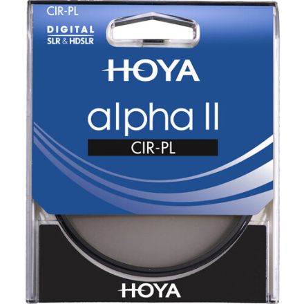 Hoya alpha II Circular Polarizer Filter 77mm