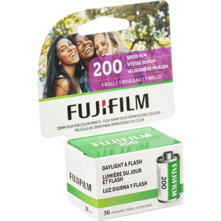 Fujifilm 200 36 EXP Single Rolls