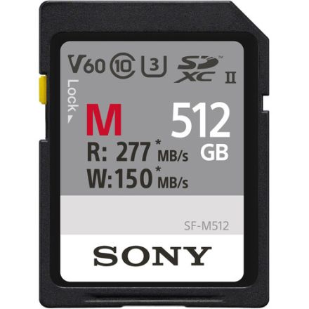 Sony 512GB SF-M UHS-II SDXC Memory Card