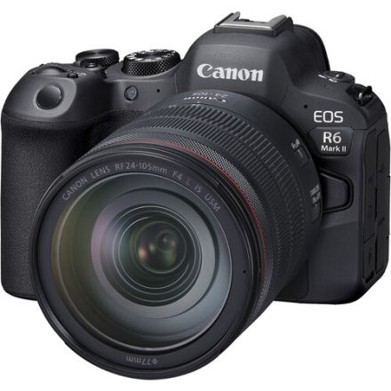 Canon EOS R6 Mark II Mirrorless Camera with 24-105mm f/4 L IS USM