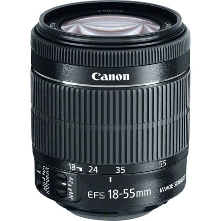 Canon EF-S 18-55mm 3.5-5.6 IS STM (USED)