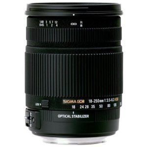 Sigma AF 18-250mm 3.5-6.3 DC Macro OS HSM for Nikon