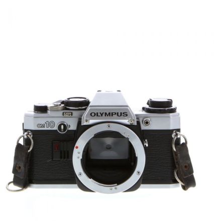 Olympus OM10 Chrome 35mm Camera Body w. 50mm f/1.8 lens (USED)