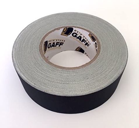 Gaffers Tape 2 inch by 60 Yard Roll  (Black)