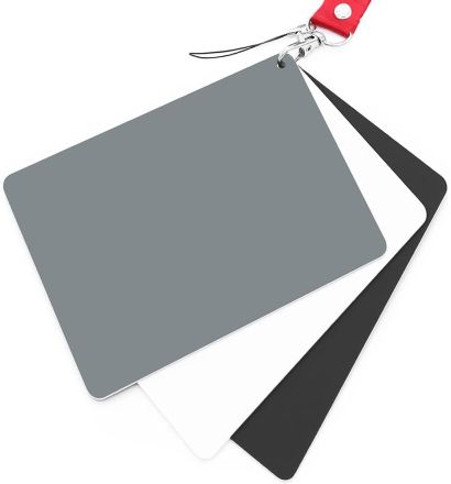 Anwenk Grey Card White Balance Card (LARGE)