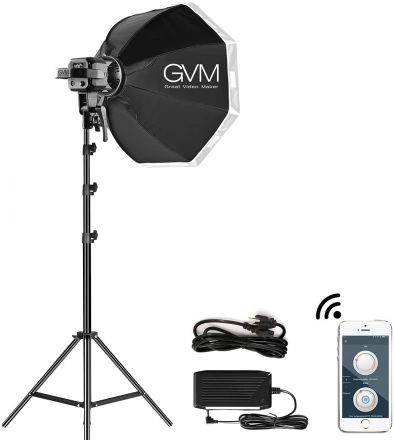 GVM Great Video Maker 80W Photo LED Studio Lighting Kit