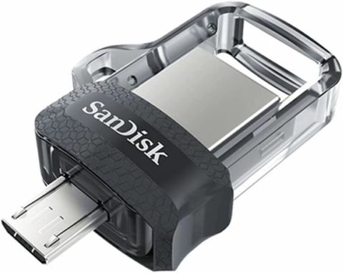 SanDisk 256GB Ultra Dual Drive m3.0 for Android Devices and Computers - microUSB, USB 3.0