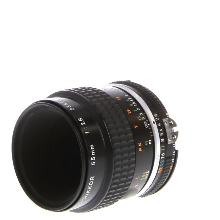 Nikon Micro-Nikkor 55mm F/2.8 AIS Lens (USED)