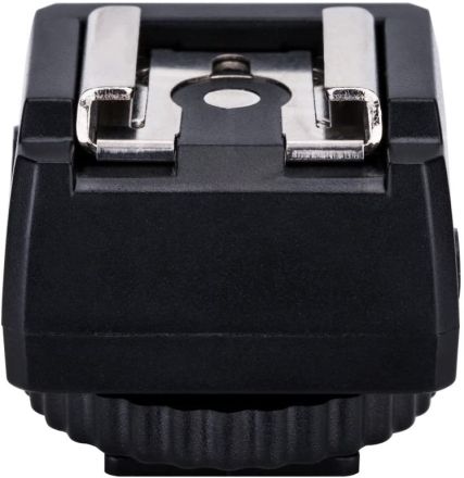 JJC Standard Hot Shoe Adapter with Extra PC sync