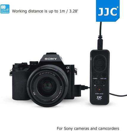 JJC SR-F2 Remote commander for Replacing Sony RM-VPR1