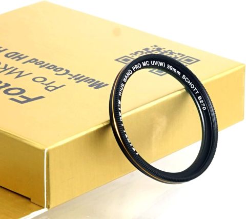 Fotasy 39mm Ultra Slim UV Protection Lens Filter