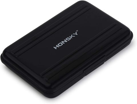 Honsky Aluminum UHS-I SD Micro SD SDHC SDXC Carrying Case