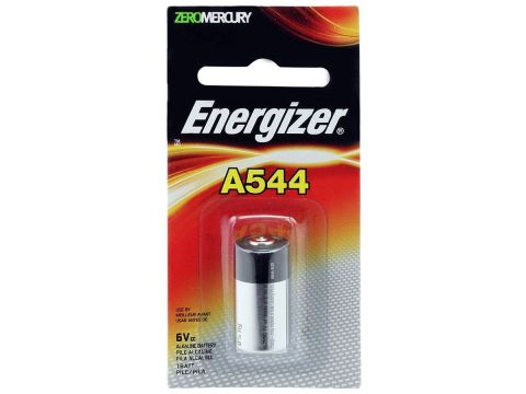 Energizer A544 28A 140mAh 6V Alkaline Button Top Photo Battery