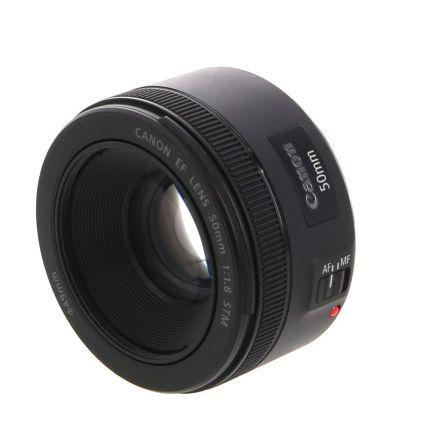 Canon EF Lens 50mm 1.8 STM (USED)