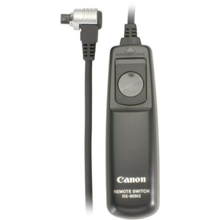 Canon Remote RS-80N3, for camera with 3 pin remote ports. 