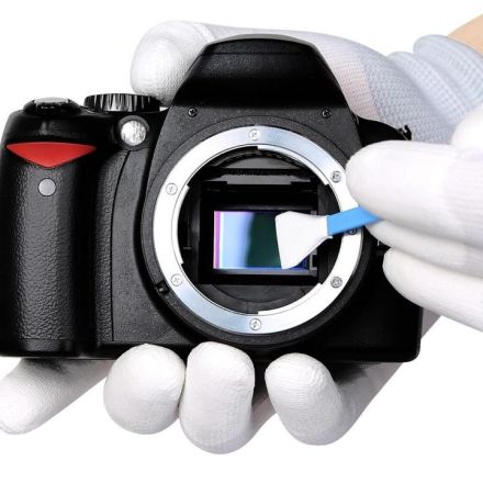 Sensor Cleaning for Cropped Frame Digital SLR and Mirrorless Cameras