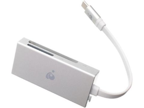 IO Gear 3-in-1 card reader USB-C