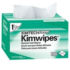 Kimwipes Low-Lint Wipers - 1-Ply, 4.4 x 8.4"
