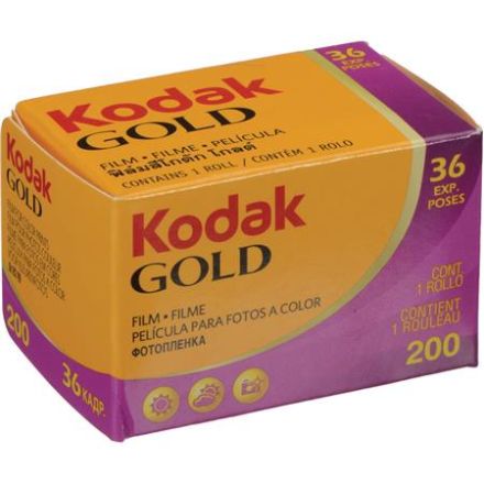 Kodak Gold 200 35mm Film 36 Exp. 