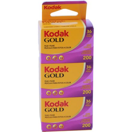 Kodak Gold 200 / 35mm film 36 exp. 3-Pack