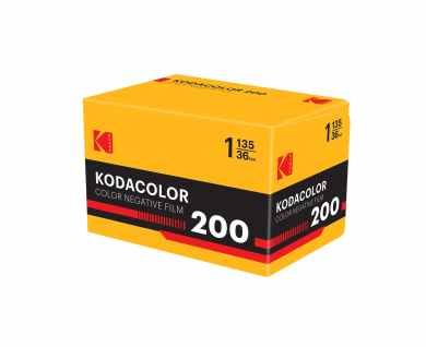 Kodak Kodacolor 200 Color Negative Film (35mm Roll Film, 36 Exposures)