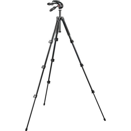 Manfrotto MK293A4-D3Q2 Aluminum Tripod 4S with 3-Way Pan Head