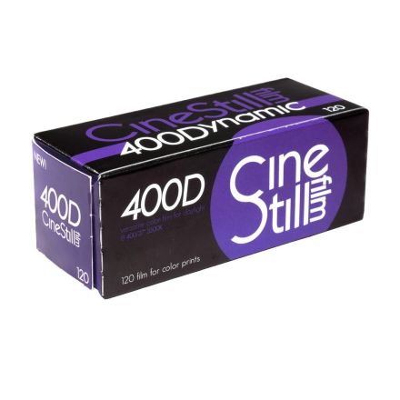 CINESTILL 400D DYNAMIC ISO 400 COLOR NEGATIVE FILM (120)