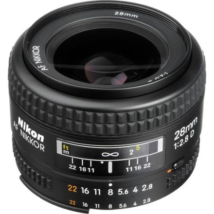 Nikon AF Nikkor 28mm f/2.8 D (USED)