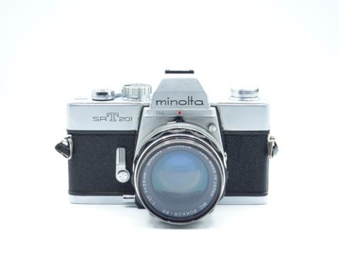 Minolta SRT 201 with 50mm F/1.4 Lens (USED) 