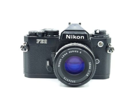 Nikon  FE2 with 50mm F/1.8 E Series (Black) (USED)