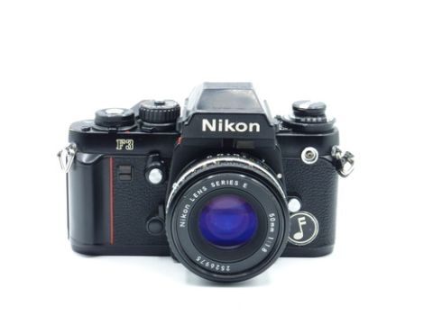 Nikon F3 w/ 50mm F/1.8 lens (USED)