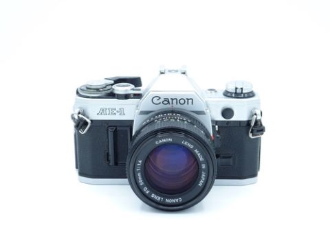 Canon AE-1 with 50mm F/1.4  (USED)