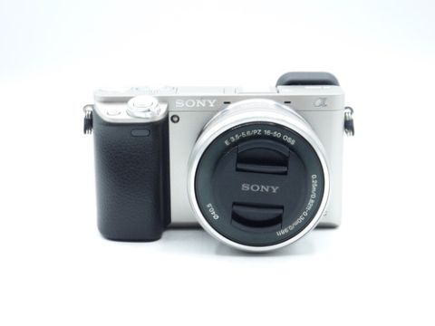 Sony a6000 Mirrorless Digital Camera Body (Silver) (USED) 