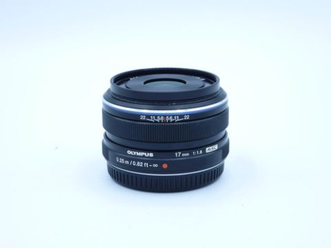 Olympus M.Zuiko Digital 17mm f/1.8 Lens (Black) (USED)
