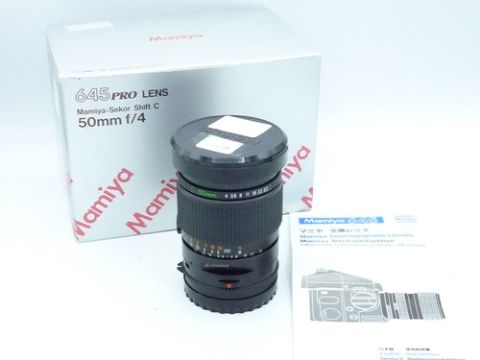Mamiya 645 50mm f4 Shift C Wide Angle PC Lens for Mamiya 645 (USED)