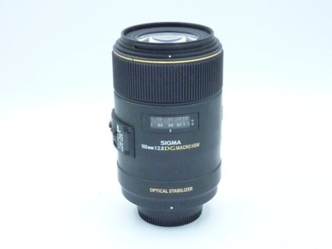 Sigma 105mm f/2.8 EX DG OS HSM Macro Lens for Nikon F (USED)