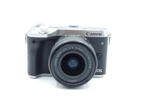 Canon EOS M6 Mirrorless Digital Camera with 15-45mm Lens (USED)
