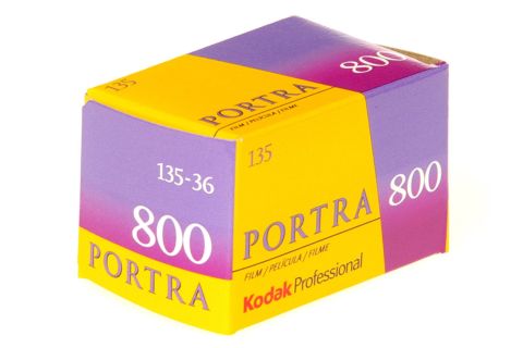 Kodak PORTRA 800/36 exp 35mm film