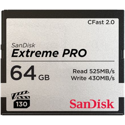 SanDisk Extreme PRO 64 GB CFast 2.0 Card