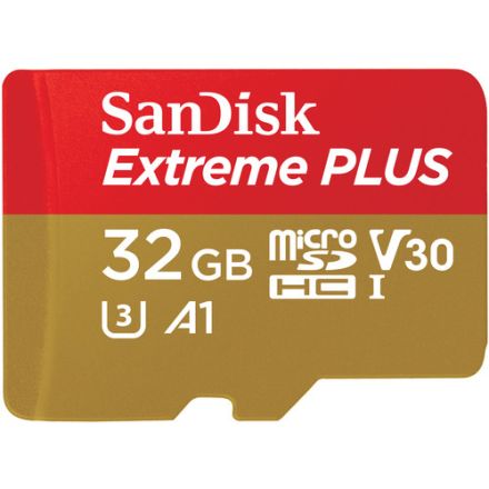 Sandisk Extreme+ 32GB micro SDHC
