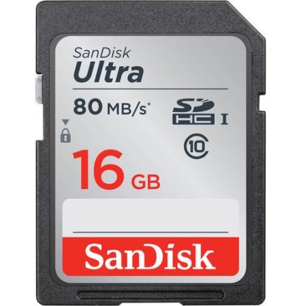 SanDisk 16GB Ultra UHS-I SDHC