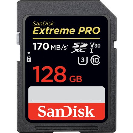 Sandisk Extreme Pro 128GB SDXC UHS-I